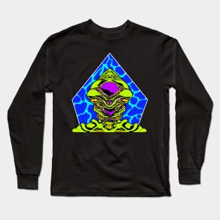 Alien Head Long Sleeve T-Shirt